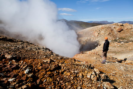 Geyser in Iceland