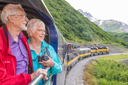 Togrejse i Alaska