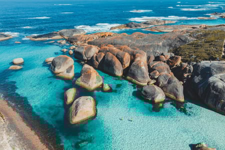 Elephant Rock nær Denmark