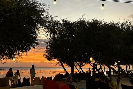 Sunset over Gili Trawangan