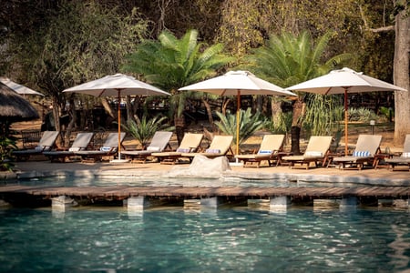 Shiduli Safari Lodge i Karongwe Game Reserve