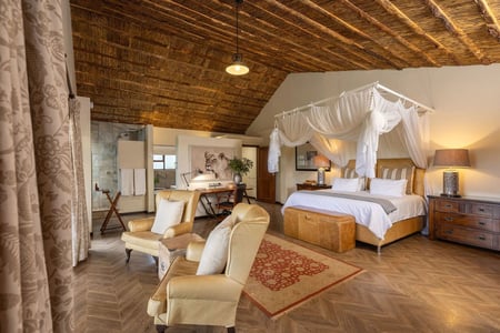 Becks Safari Lodge i Karongwe Game Reserve