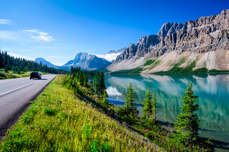 Icefields Parkway i Banff National Park
