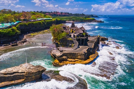 Tanah Lot-Templet på Bali