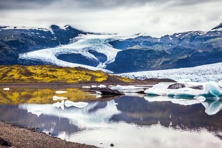 Vatnajokull er Islands største gletsjer