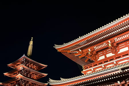 Sensō-ji er genial at besøge om aftenen
