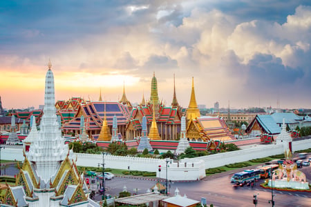 Grand Palace i Bangkok