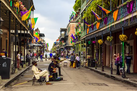 Bourbon Street, New Orleans, Louisiana