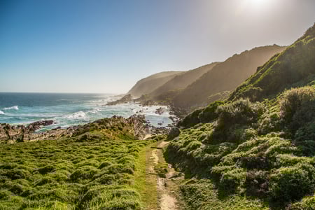 Landscape view of sea and beach