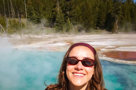 Incredible sights in Yellowstone National Park