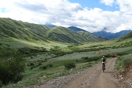 Stunning nature in Kazakhstan.