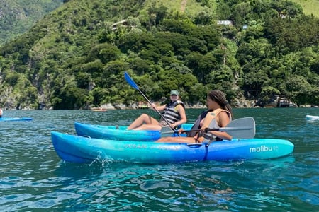 Go kayaking on Lake Atitlán