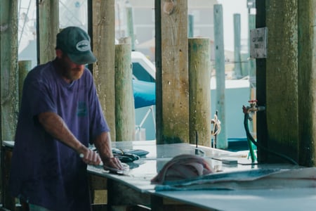 Fisherman in OBX