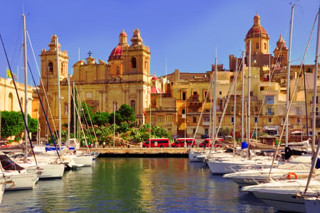 Valletta på Malta