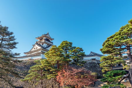 Kochi-slottet på Shikoku