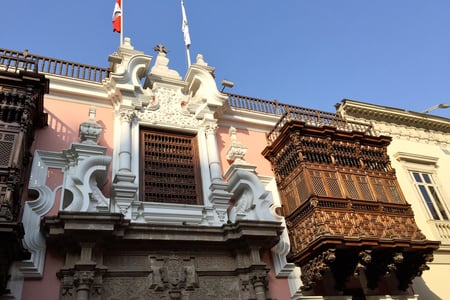 Palacio Torre Tagle er et af Limas fineste huse