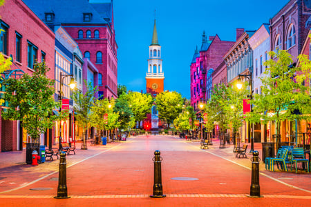 Burlington, Vermont, New England, USA