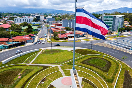 Rotonda de la bandera i San José