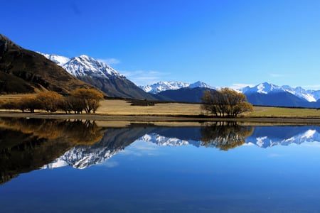 Udsigten fra Wilderness Lodge Arthurs Pass