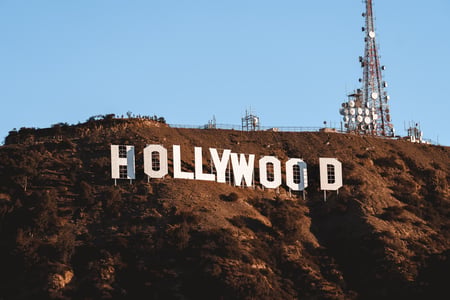 Hollywood sign in Los Angeles