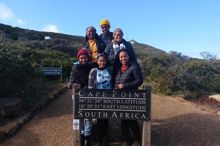 Group picture in South Africa