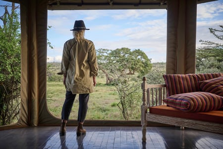 Saruni Leopard Hill i Masai Mara i Kenya