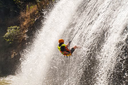  Canyoning through Da Lat's waterfalls
