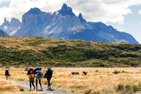Backpacking in Chile