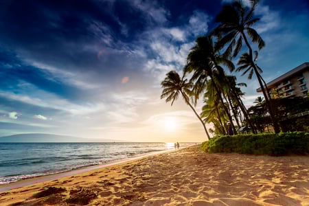 Kaanapali Beach, Maui, Hawaii, USA
