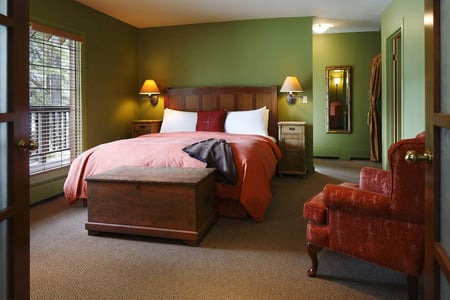 Cabin room på Emerald Lake Lodge
