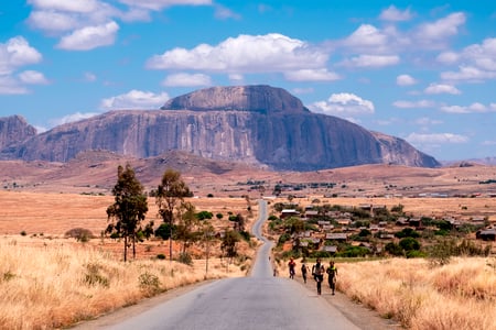 Bishops Hat Mountain i Madagaskar