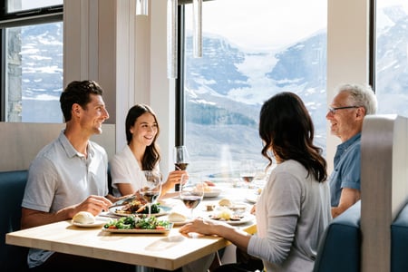 Glacier View Lodge i Jasper National Park
