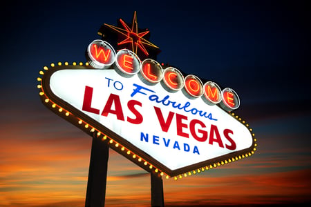 Las Vegas-skylten i Las Vegas, Nevada