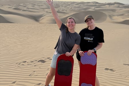 Sandboarding i Huacachina.