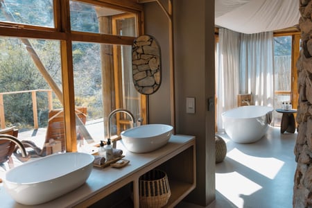 Dwyka Tented Lodge in Sanbona Wildlife Reserve