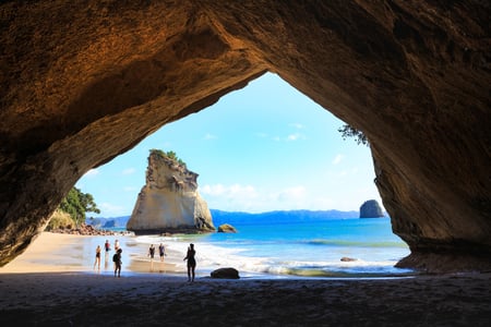 Cathedral Cove i Coromandel