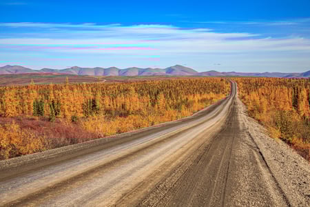 Dempster Highway, Yukon og Northwest Territories