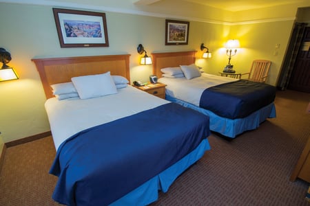 Standard room på El Tovar Hotel