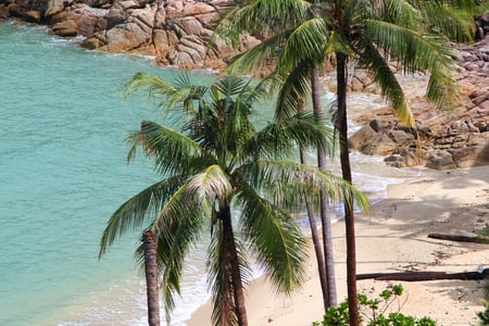 Strand op Koh Samui