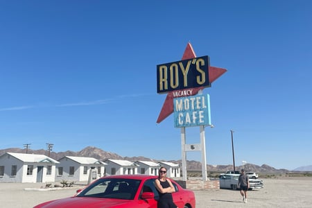 Heimsæktu alvöru Route 66 tákn