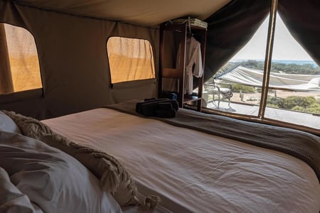 Overnatning i luksustelt