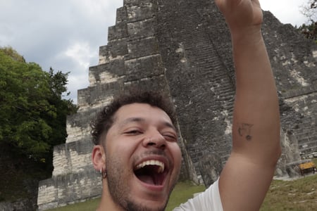 The ruins of Tikal in Guatemala