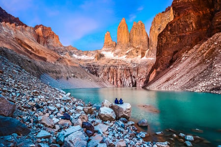 Lake in Chile