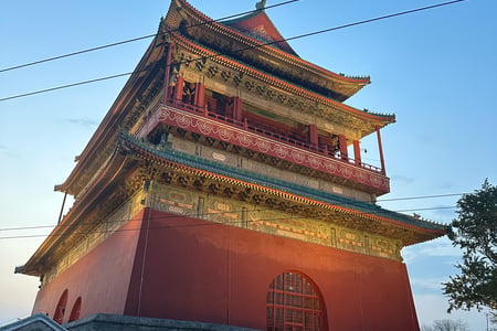 Historiska landmärken i hjärtat av Beijing