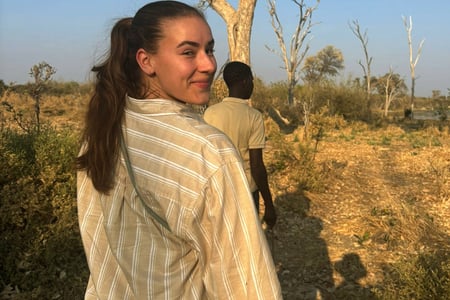 På eventyr i Botswana