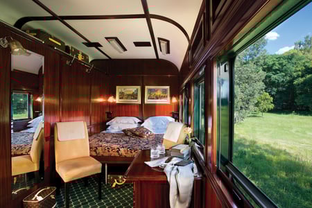 Rovos Rail, Deluxe kupé, Sydafrika