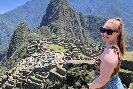 Inca trail in Peru