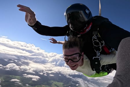 Go out of your comfort zone and skydive. 