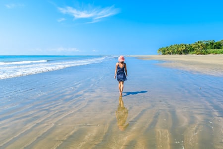 Strand ved Uvita