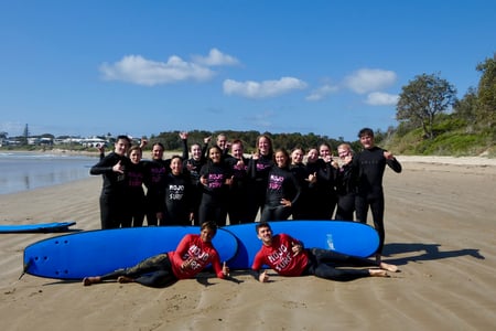 Leer surfen aan de Oostkust
